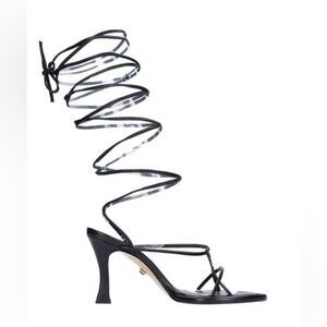ILIO SMERALDO x Ilenia Toma Strappy Ankle Tie High Heel Sandals, NWT, Size 39